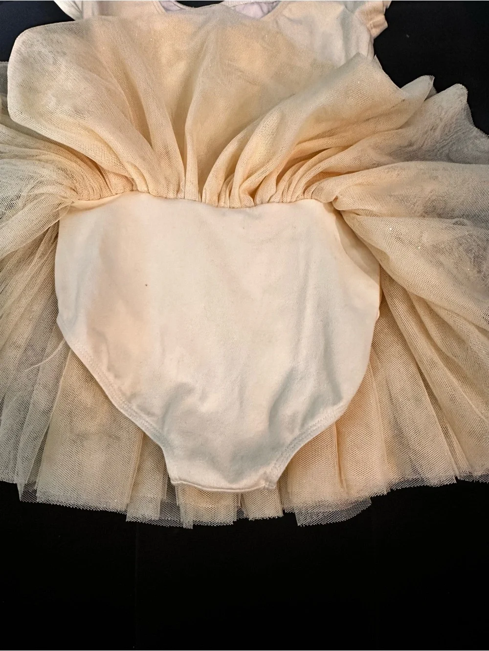 Bloch Yellow Tulle Ballet Leotard Dress